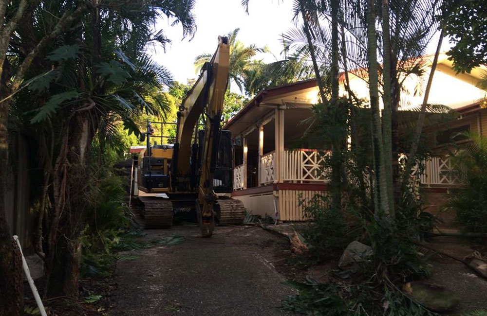 Demolition & Earthworks Before