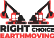 Right Choice Earthmoving Logo
