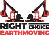 Right Choice Earthmoving Logo