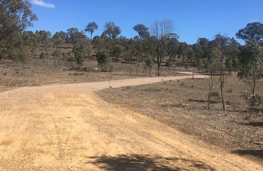 Warwick Driveway Cut After